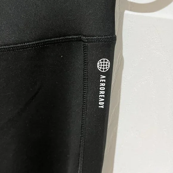 Adidas Hyperglam Flared Rib Pants - Picture 7 of 8